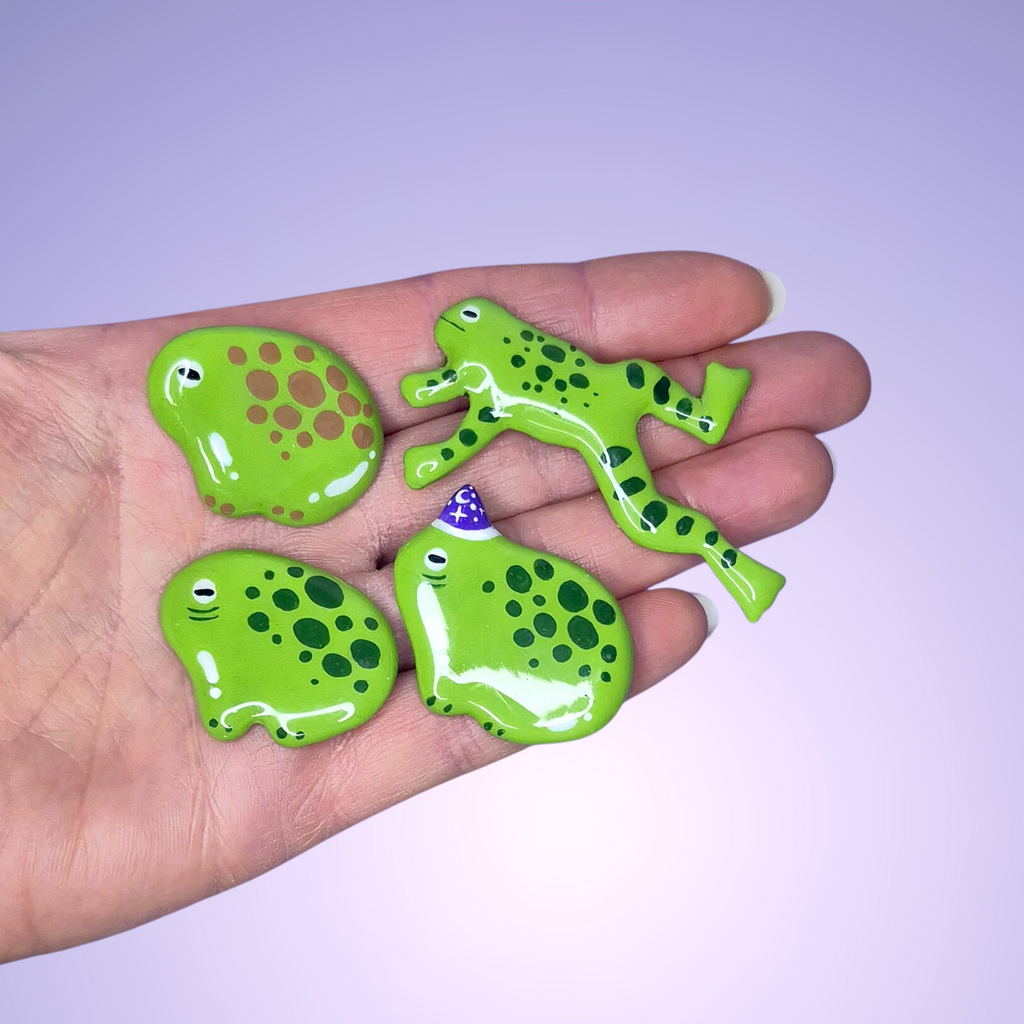 Sammakkomagneetti 4 kpl