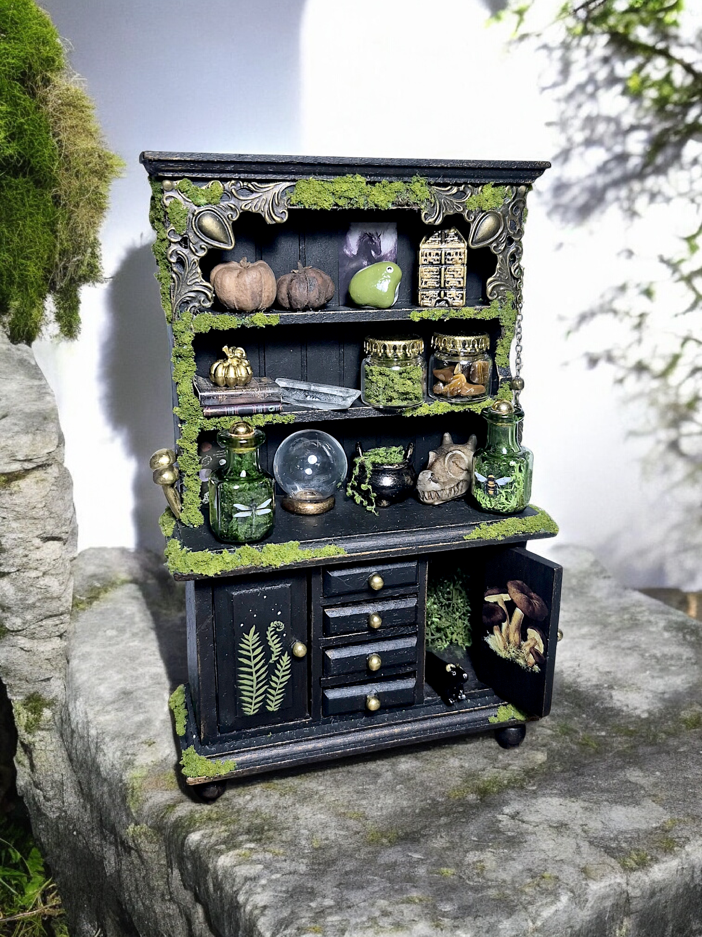Herbal Witch Cabinet